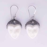 Earrings Bone