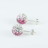 Earring Ball crystal